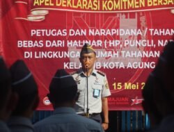 Rutan Kota Agung Deklarasikan Komitmen Zero Halinar