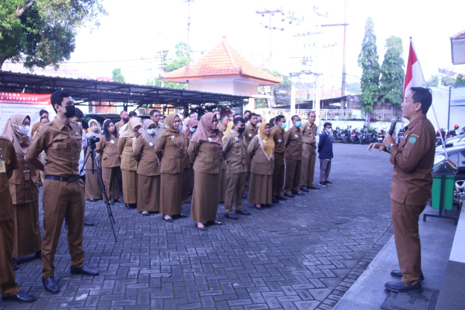 Dinkop Usaha Mikro dan Disperindag Sidoarjo Siap Canangkan Zona Integritas WBK/WBBM