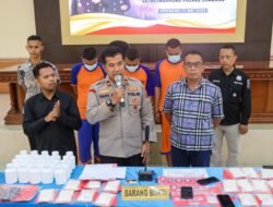 Polres Jombang Berhasil Ungkap Peredaran Narkoba, Tiga Tersangka dan Puluhan Ribu Pil Koplo Diamankan