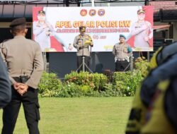 Apel Gelar Polisi RW, Kapolresta Mojokerto : 389 Personel Kami Sebar Di 104 Desa/Kelurahan