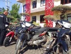 Polres Situbondo Ungkap Kasus Curanmor, Tersangka dan 8 Unit Motor Berhasil Diamankan