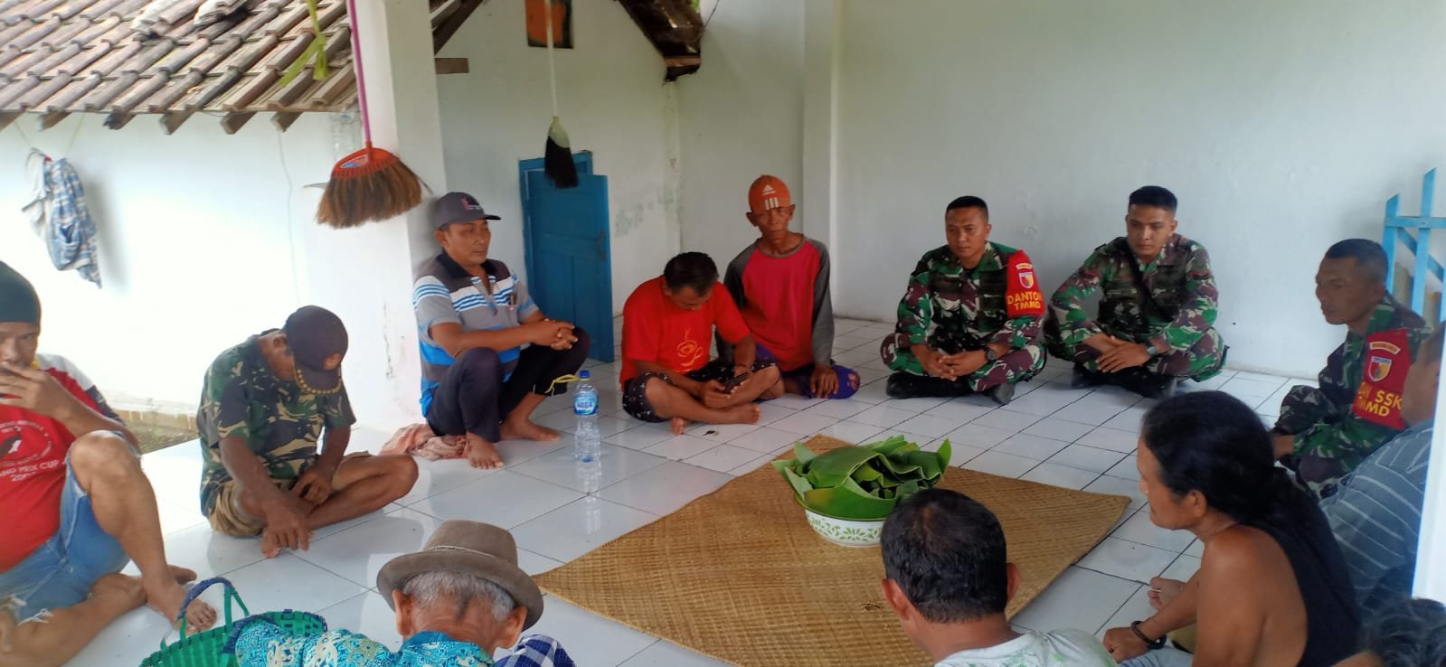 Jaga Kearifan Lokal, Satgas TMMD 116 Mojokerto Bareng Warga Adakan Selamatan