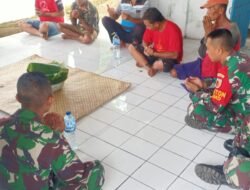 Jaga Kearifan Lokal, Satgas TMMD 116 Mojokerto Bareng Warga Adakan Selamatan