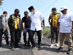 Pemkab Sidoarjo Rencanakan Beton dan Perlebar Jalan Penghubung Tiga Desa Kecamatan Wonoayu