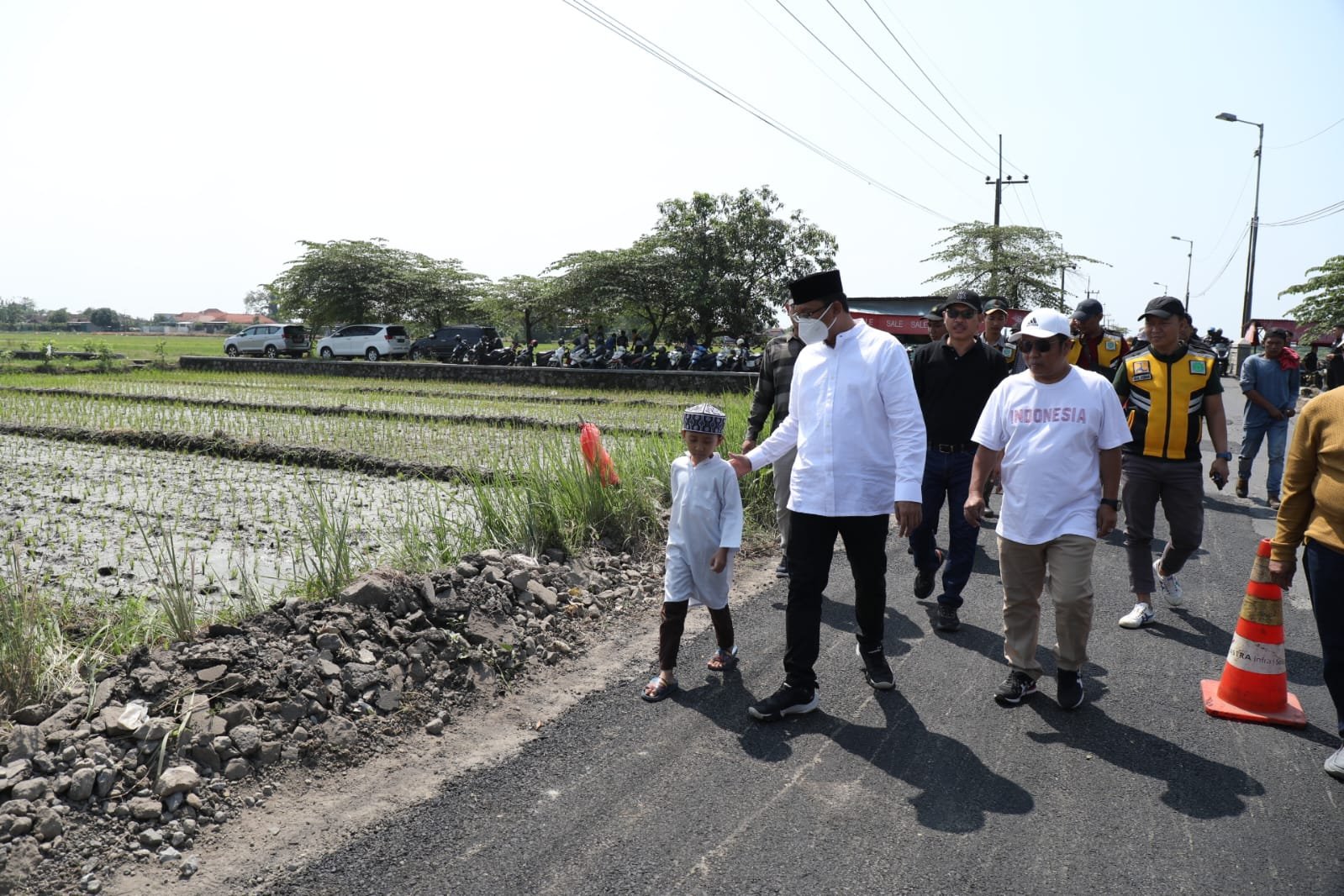 Pemkab Sidoarjo Rencanakan Beton dan Perlebar Jalan Penghubung Tiga Desa Kecamatan Wonoayu