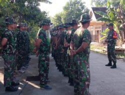Satgas TMMD Ke-116 Kodim 0815/Mojokerto Awali Aktivitas Dengan Apel Pagi & Do’a