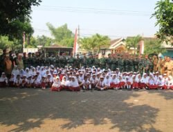 Satgas TMMD 116 Mojokerto Ajarkan Wasbang Siswa SDN Randuharjo 2