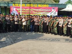Koramil 0815/12 Ngoro Terima Siswa Diktukba Polri Gelombang I TA. 2023