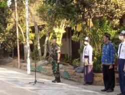 Koramil 0815/19 Magersari Berikan Edukasi Wasbang Siswa-Siswi SMPN 9 Mojokerto