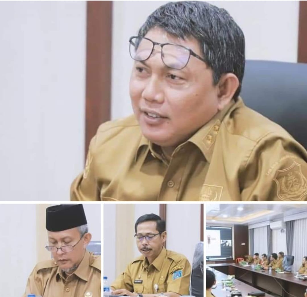 Wabup Hairan Ikuti Sosialisasi SPI Tahun 2023 Secara Virtual