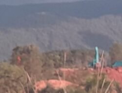 Empat Unit Alat Berat Excavator di Lokasi Tambang Timah di Duga Milik Kosim Aparat Penegak Hukum Seakan Tutup Mata