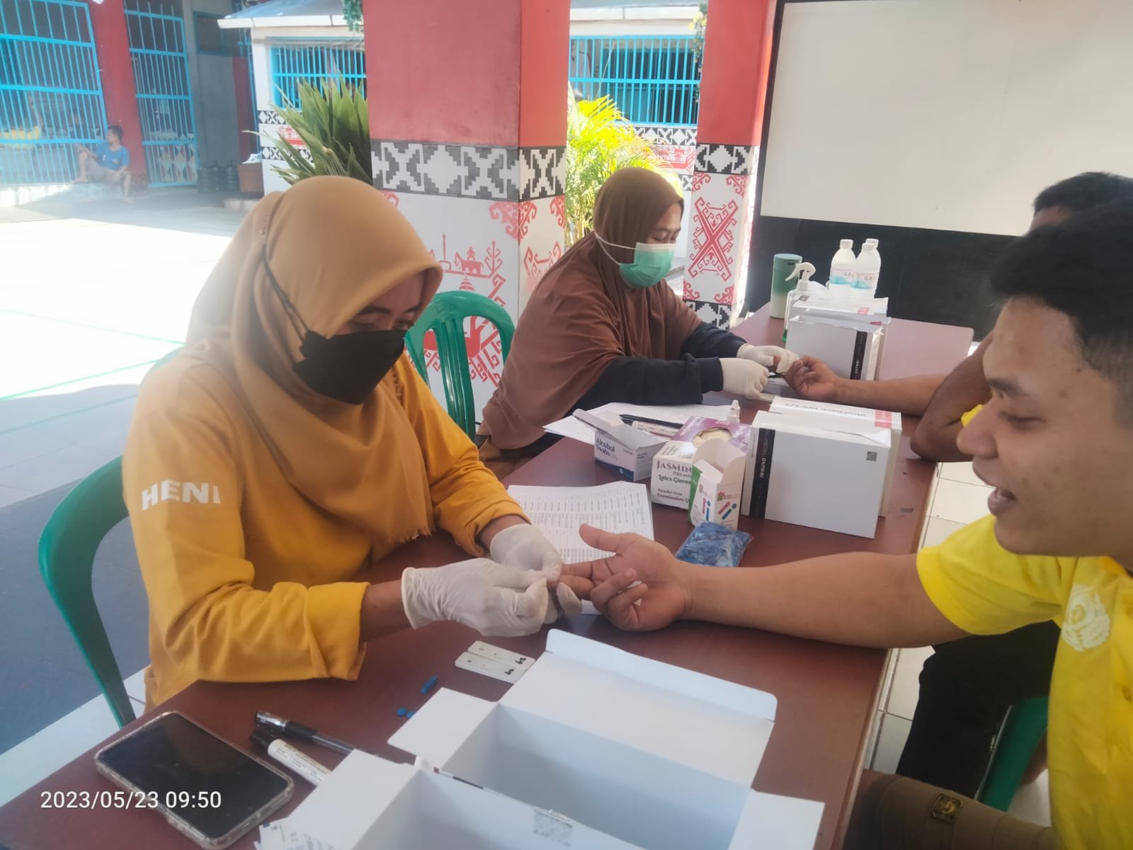 Putus Mata Rantai Penyakit Menular, Rutan Kota Agung Gelar Screening HIV Dan Hepatitis WBP