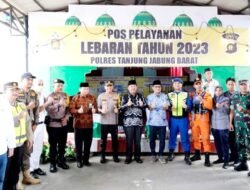 Bupati Anwar Sadat Tinjau Sejumlah Pos Pengamanan Lebaran