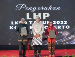 Pemkot Mojokerto Kembali Raih Opini Wajar  Tanpa Pengecualian (WTP) Dari BPK