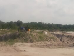 Tambang Pasir di Dusun Tanjung Ratu Milik Ajhon Aparat Penegak Hukum Tutup Mata