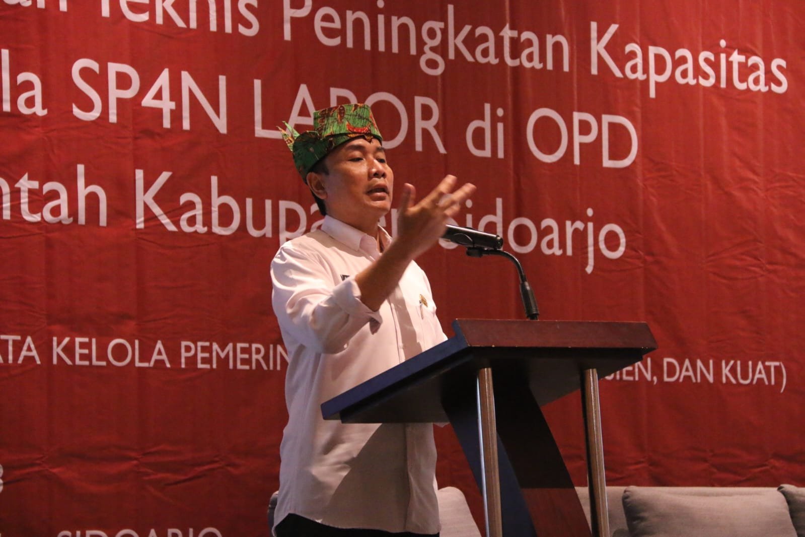 Pemkab Sidoarjo Gelar Bimtek SP4N LAPOR bagi Admin SP4N LAPOR