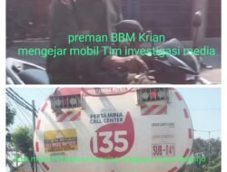Masih Berkeliaran Mafia Truck Pertamina Muatan BBM Yang Ngetap  di Bypas Krian Sidoarjo