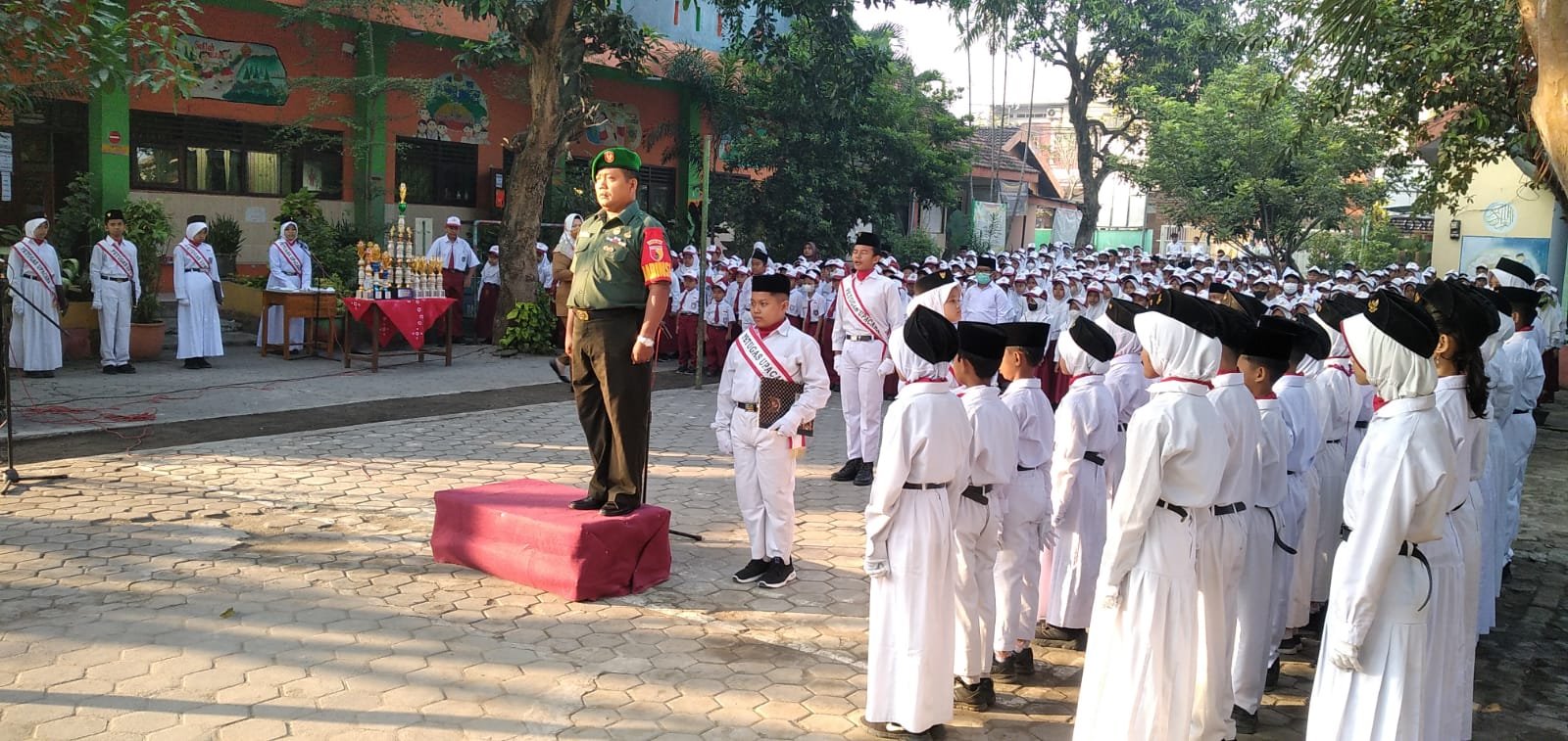 Bentuk Karakter Siswa, Koramil Sooko Bekali Binwasbang