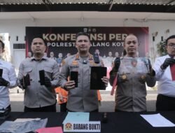 Polresta Malang Kota Berhasil Ungkap Penipuan Ticket Konser Coldplay, Tiga Tersangka Diamankan