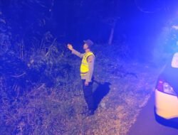 Antisipasi Karhutla, Polsek Jetis Patroli Hutan Watu Blorok