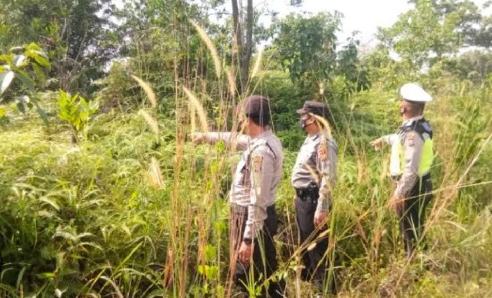 Antisipasi Karhutla, Polisi Lakukan Patroli Hutan Watu Blorok Mojokerto