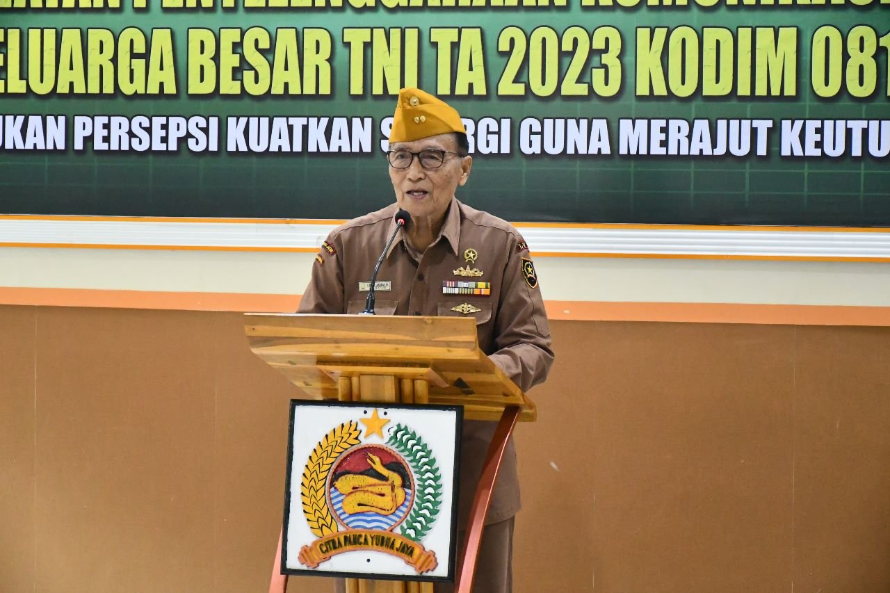Satukan Persepsi Kawal NKRI Tetap Utuh, Kodim 0815/Mojokerto Gelar Komsos Bareng KBT