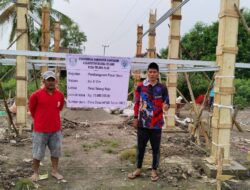 Pemdes Telang Rejo Rampungkan Kegiatan Fisik Pembangunan pasar desa Melalui Dana Desa 2023
