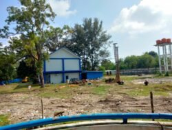 Proyek Pembangunan Gedung Kuliah Polman Dengan Anggaran Lumayan Besar Baru Mencapai 17% Dalam Pengerjaan