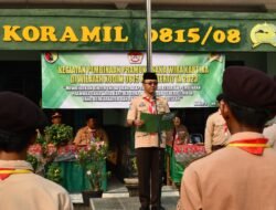 Dandim 0815/Mojokerto Buka Persami Saka Wira Kartika TA. 2023 Di Bumi Perkemahan Dawarblandong