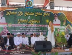 Bupati Ikfina Hadiri Tahlil Akbar PC Muslimat Kabupaten Mojokerto