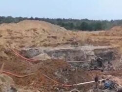 Aktivitas Tambang Timah di Pesisir Pantai Penganak Tanpa Tersentuh Aparat Penegak Hukum
