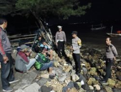 Polres Tanjungperak Patroli Dialogis, Sampaikan Himbauan Waspada Banjir Rob Dampak Fenomena Perigee