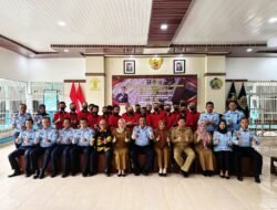 Lapas Kelas I Bandar Lampung Dan Balai Latihan Kerja (BLK) Kota Bandar Lampung Gelar MOU Sekaligus Pelatihan Batik Tulis Untuk Warga Binaan