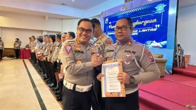 Satlantas Polres Sumenep Kembali Dapat Piagam Penghargaan dari Polda Jatim
