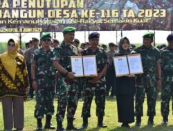TMMD Reguler Ke-116 Tahun 2023 Kodim 0815/Mojokerto Resmi Ditutup