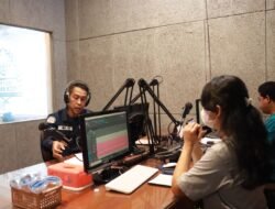 Gandeng Rock Radio 107.7 FM, Kasi Humas Polresta Mojokerto Sosialisasi Lomba Konten Kreatif Hari Bhayangkara Ke 77 Tahun 2023