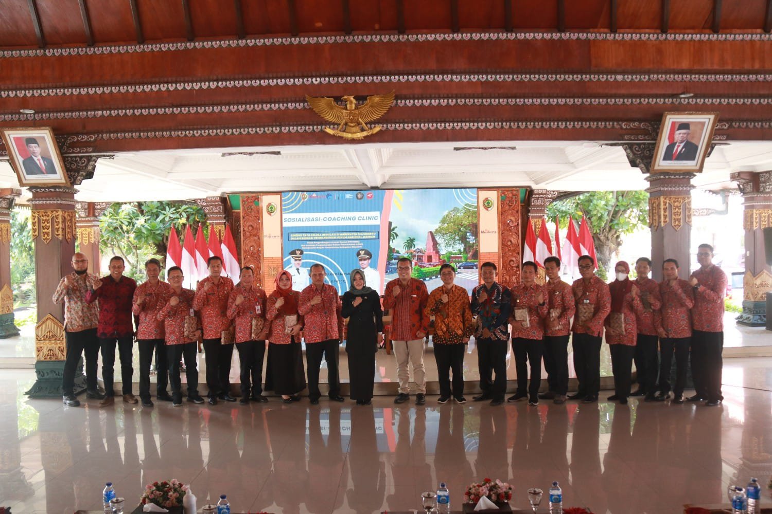 Buka sosialisasi Coaching Clinic, Bupati Ikfina Harapkan Perangkat Daerah Mampu Maknai PP