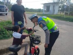 Sepeda Listrik Kian Marak, Kasat Lantas Polres Aceh Timur Imbau Tidak Digunakan di Jalan Raya