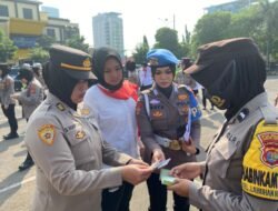 Polwan Polresta Bandar Lampung Jalani Pemeriksaan Gaktiblin