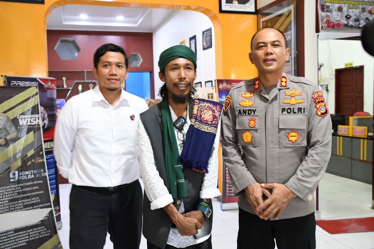 Kapolres Aceh Timur Terima Kunjungan Abiya Jeunib