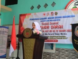 Peringati HUT ke-72, Bupati Ikfina hadiri Pelaksanaan Bakti Sosial Donor Darah