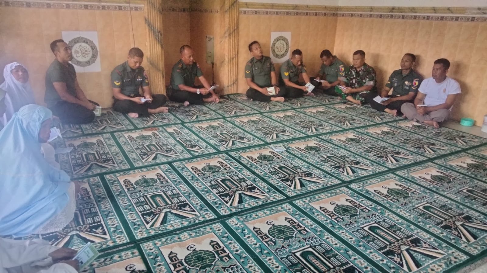 Kodim 0815/ Mojokerto Rutinkan Yasinan Dan Gelar Do'a Bersama