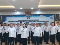 Kalapas Kotaagung Teken Komitmen Wujudkan Transformasi Pemutakhiran Data Aplikasi SIMPEG