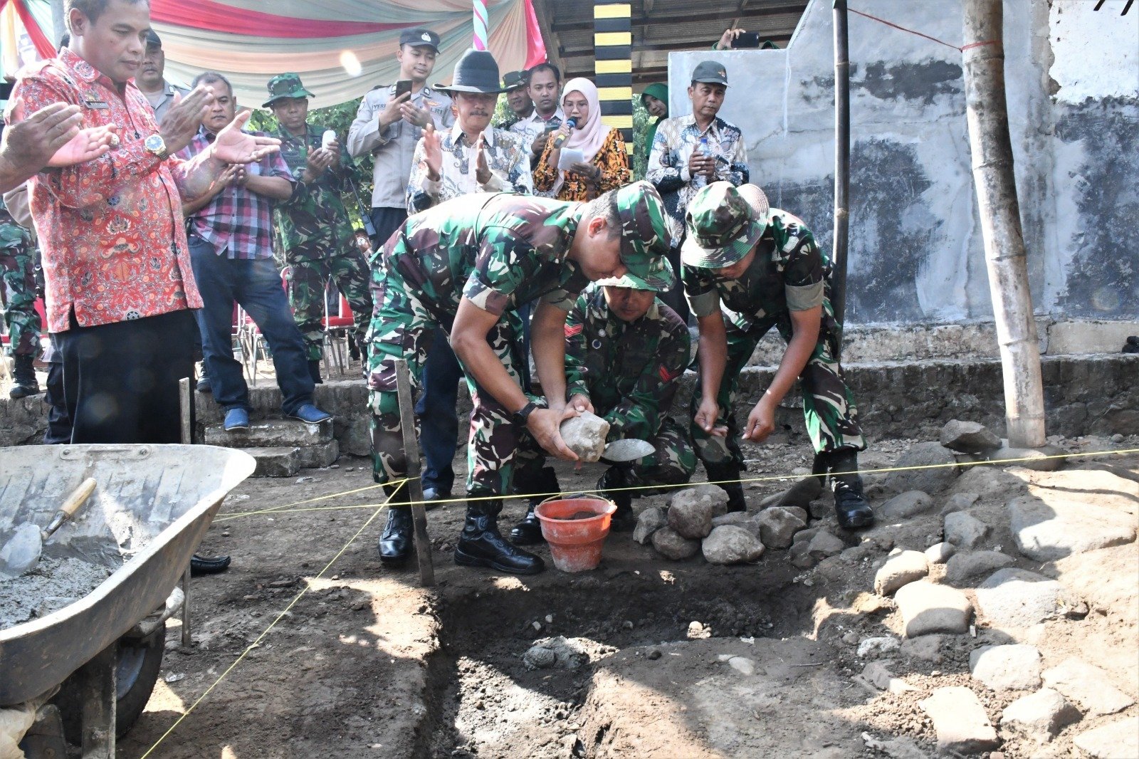 Dandim 0815/Mojokerto Launching Program 165 Unit Rutilahu
