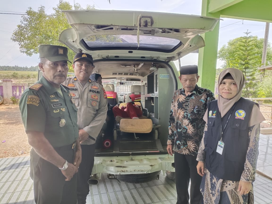 Respon cepat Balai Insaf Medan Dan TKSK Kabupaten Aceh Timur