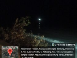 Aktivitas Tambang Timah Selam Perairan Laut Suka Damai Kembali Bekerja Dimalam Hari
