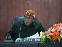 Wali Kota Mojokerto Hadiri Sidang Paripurna Penyampaian Pemandangan Umum Fraksi Atas Raperda Pertanggungjawaban APBD TA 2022