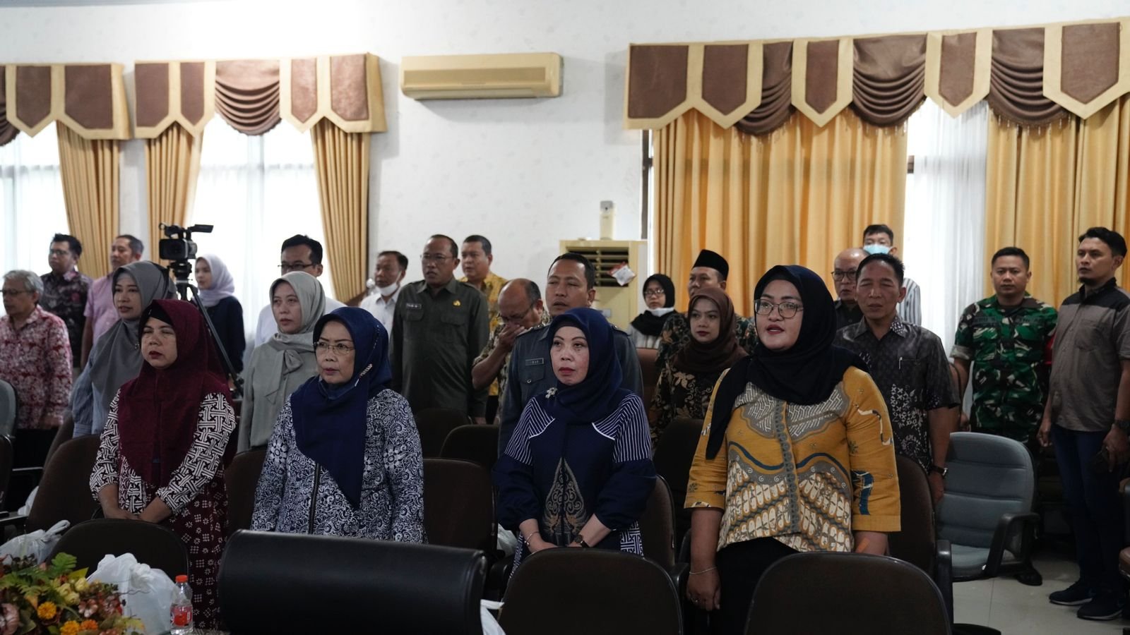 Wali Kota Mojokerto Hadiri Sidang Paripurna Penyampaian Pemandangan Umum Fraksi Atas Raperda Pertanggungjawaban APBD TA 2022