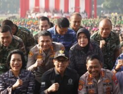 Wujudkan Sinergitas dan Soliditas TNI- POLRI, Ribuan Prajurit Padati Lapangan Rampal Kota Malang