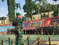 Sinergitas TNI Dan Polres Tanggamus Gelar Upacara Hari Kesadaran Nasional